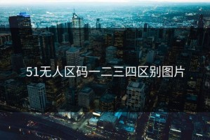 51无人区码一二三四区别图片