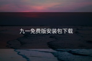 九一免费版安装包下载