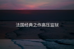 法国经典之作高压监狱