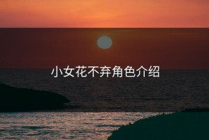小女花不弃角色介绍