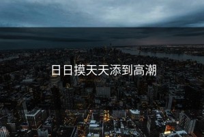 日日摸天天添到高潮